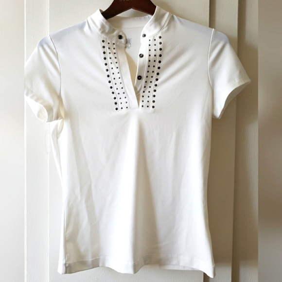 Tail Tops - Tail Golf Shirt with decorative Collar